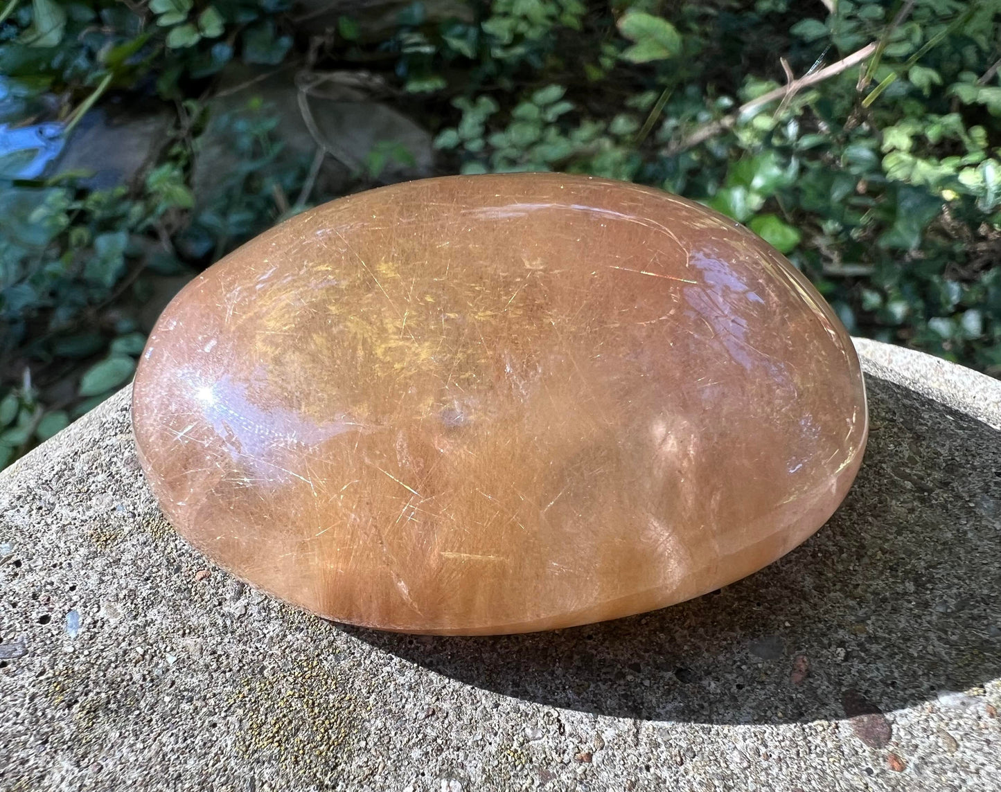 Rutilated Quartz Dome