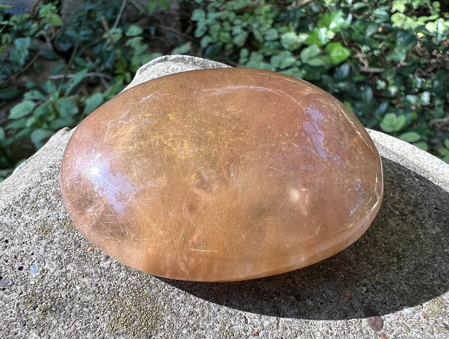 Rutilated Quartz Dome