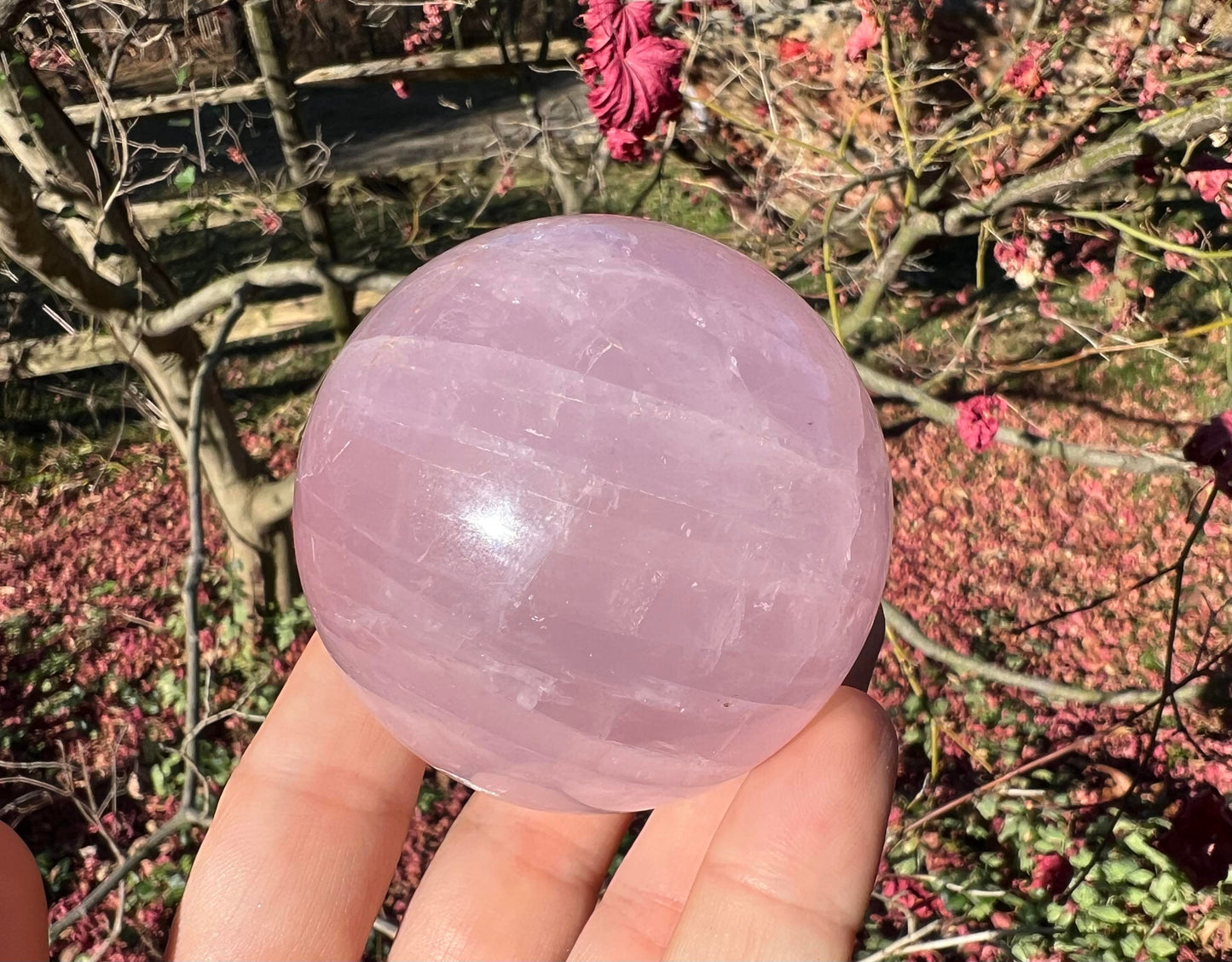 Rose Quartz Sphere