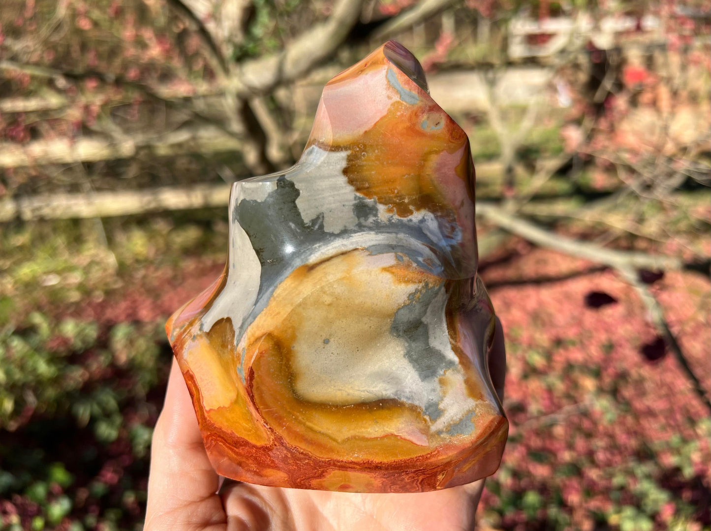 Polychrome Jasper Flame