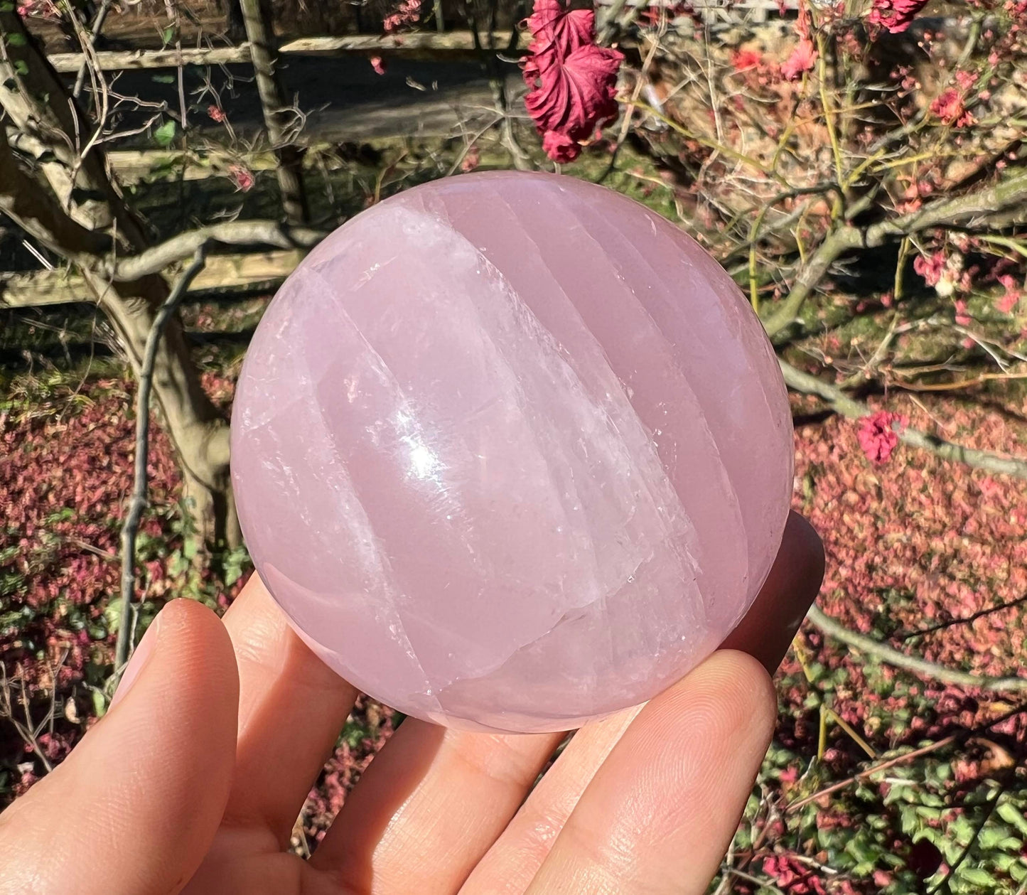 Rose Quartz Sphere