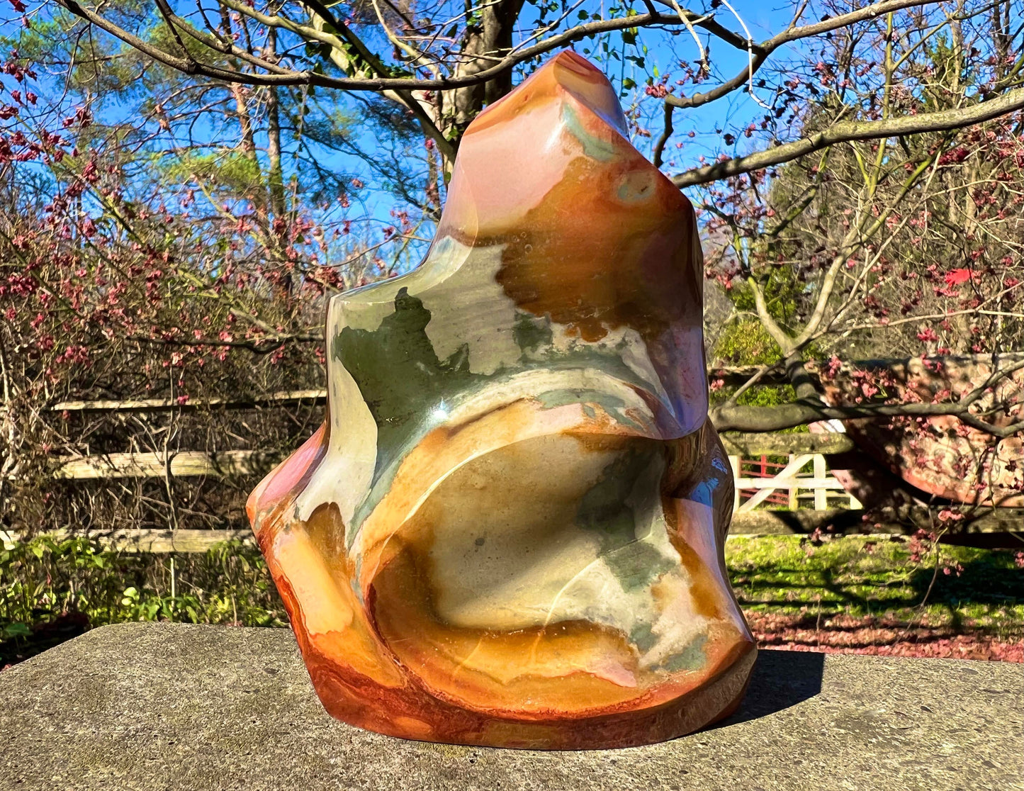 Polychrome Jasper Flame