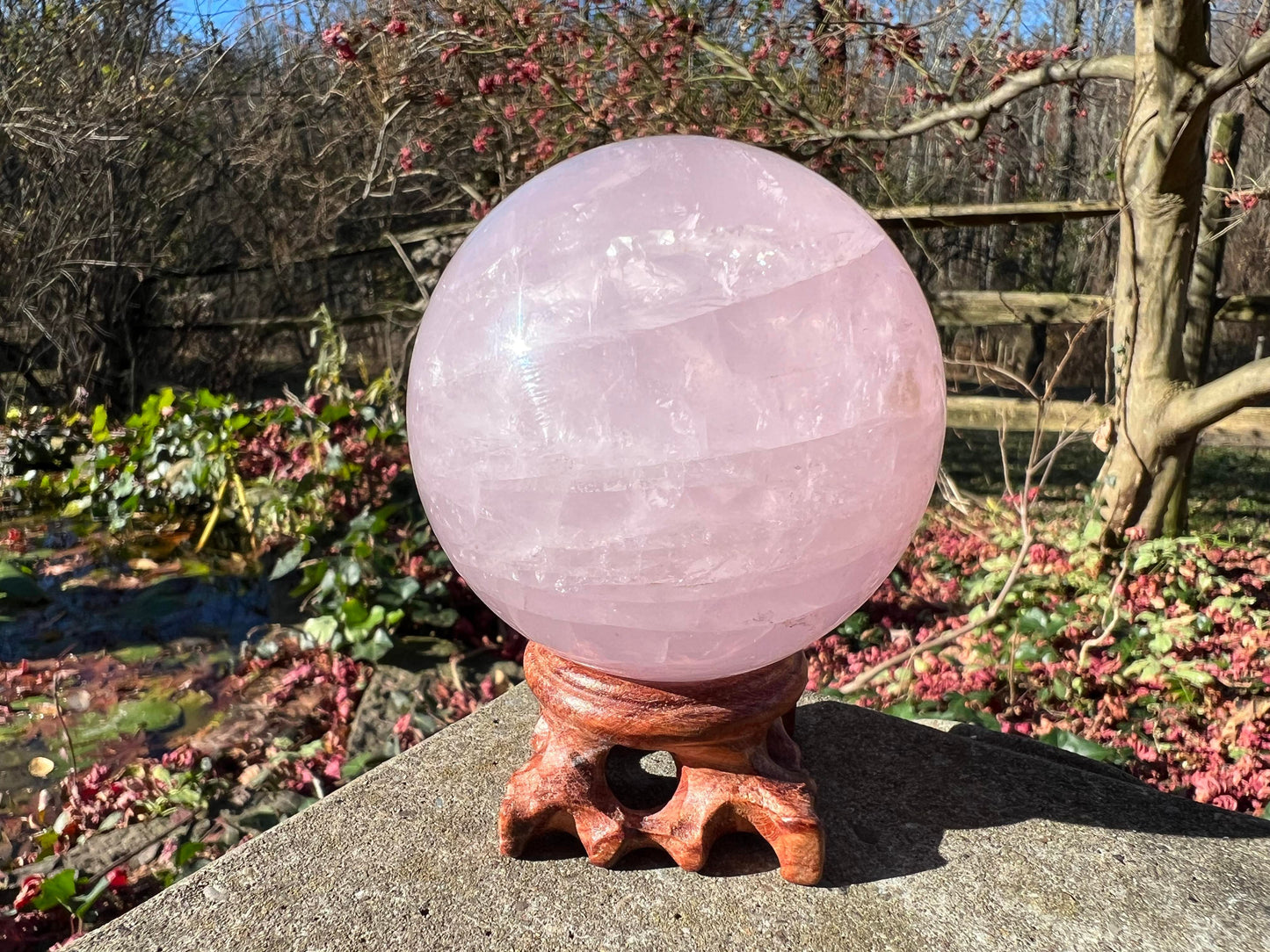 Rose Quartz Sphere