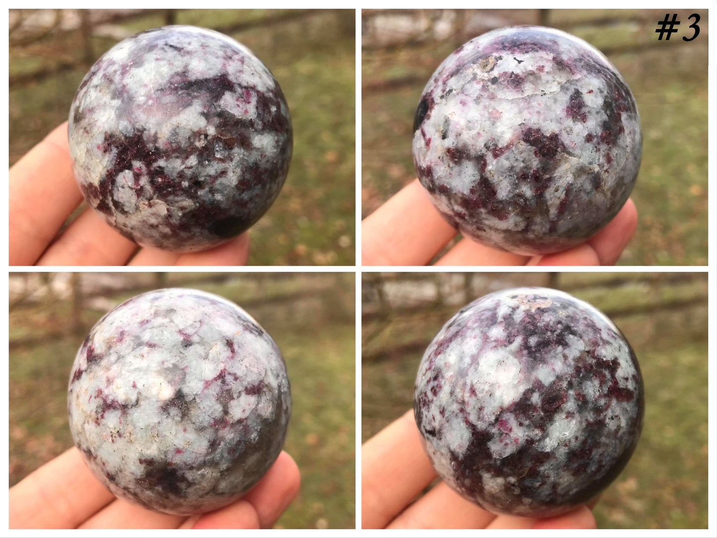 Rubellite Spheres - Gem Realm 