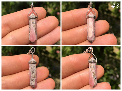 Rhodochrosite Pendant
