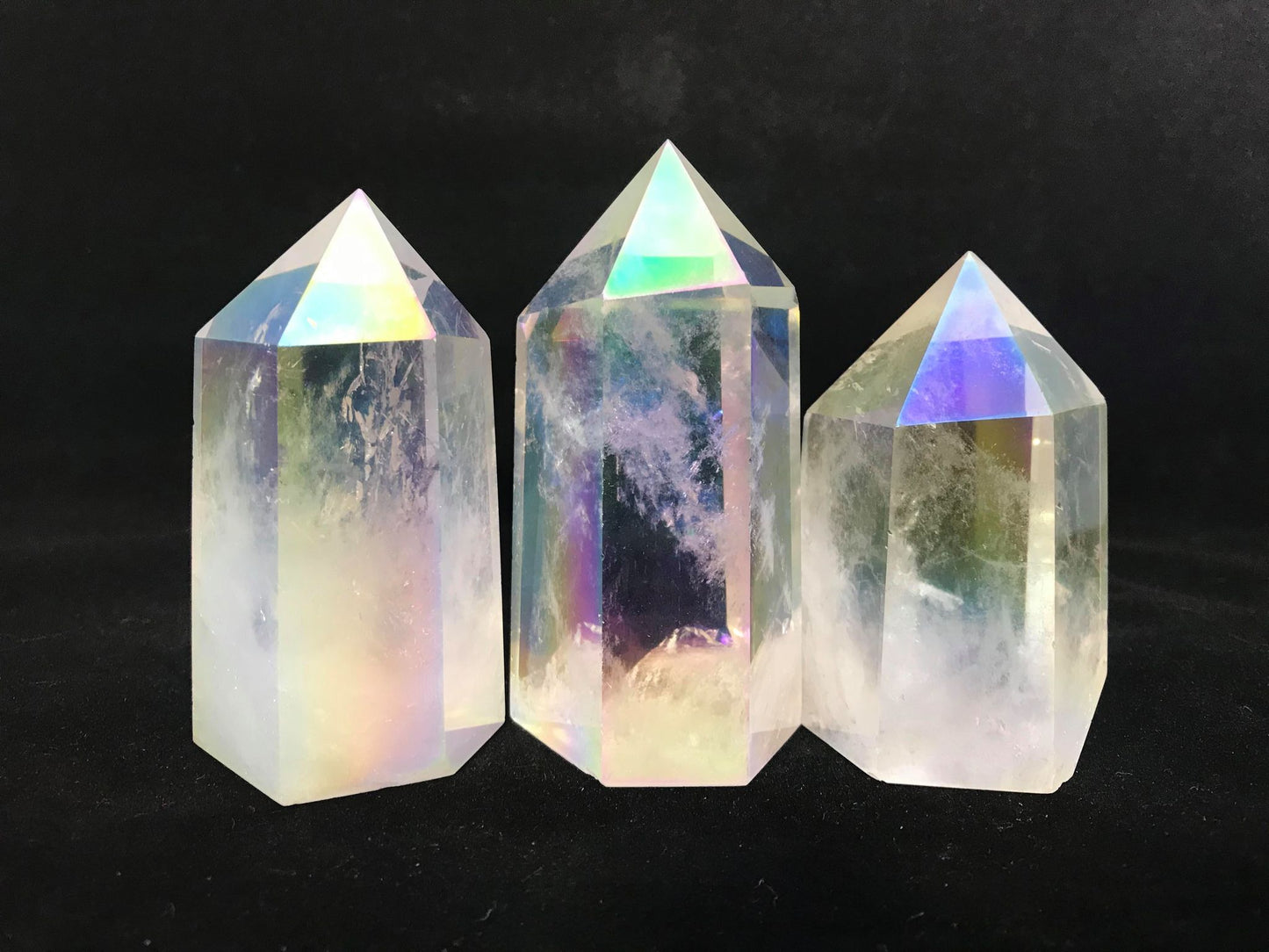 Angel Aura Quartz Towers ~ Medium ~ Large