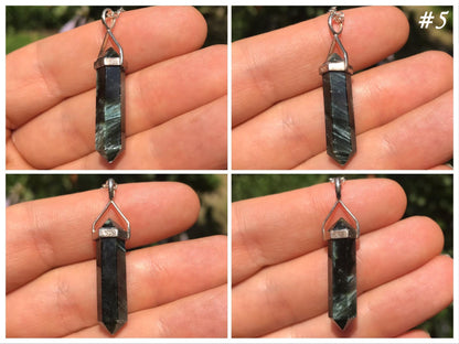 Seraphinite Pendant