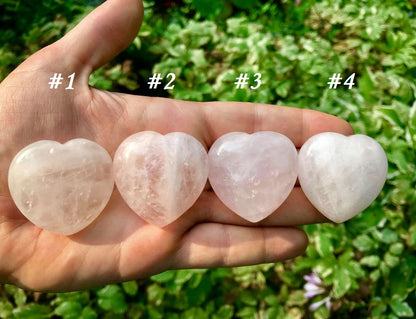 Rose Quartz Hearts - Gem Realm 