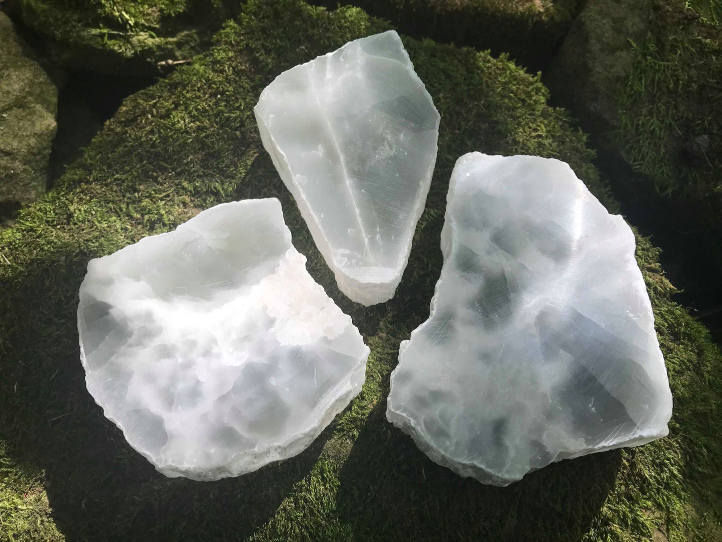 Selenite Slices - Gem Realm 