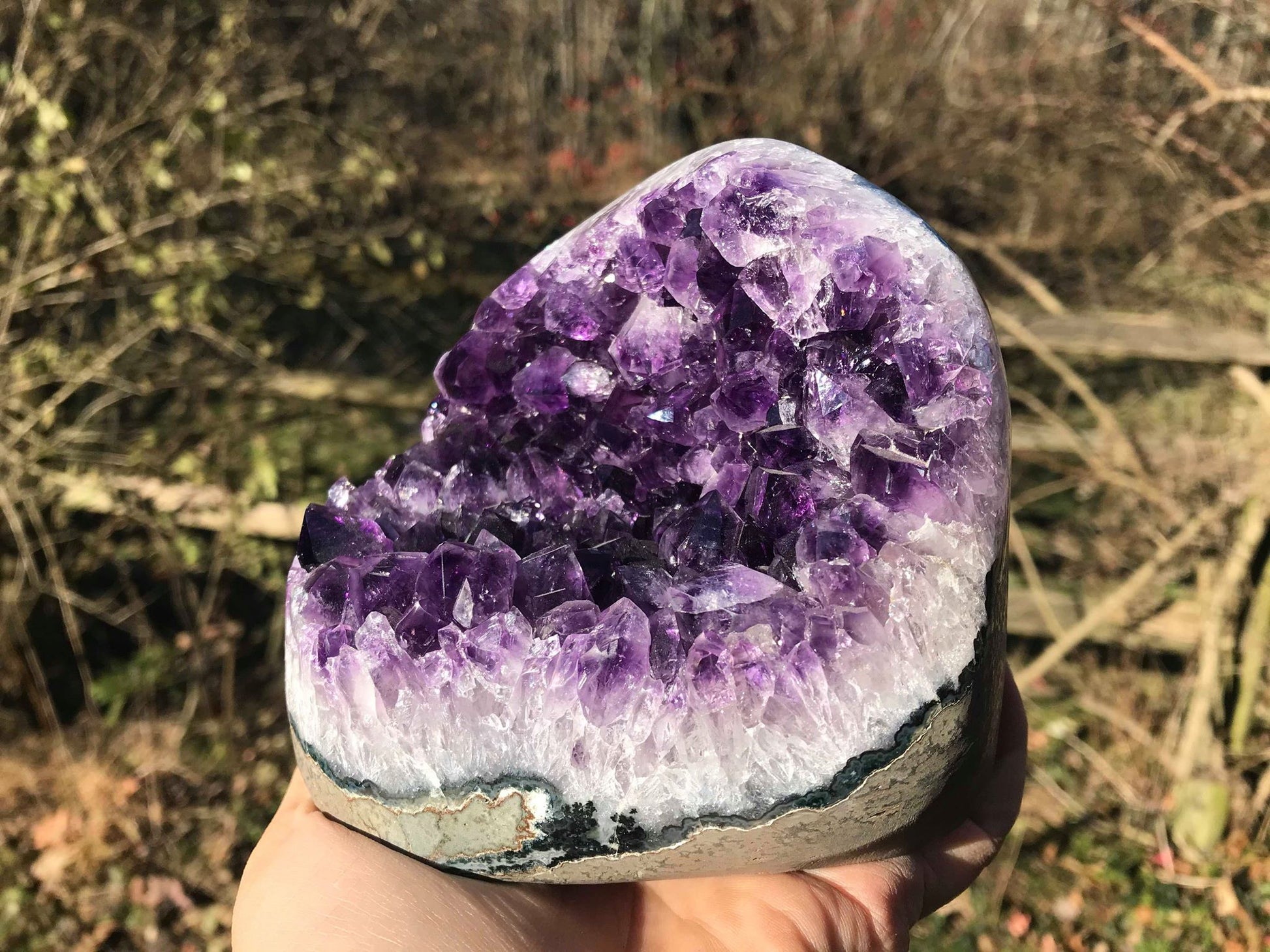 Amethyst Geode ~ AAA Grade - Gem Realm 