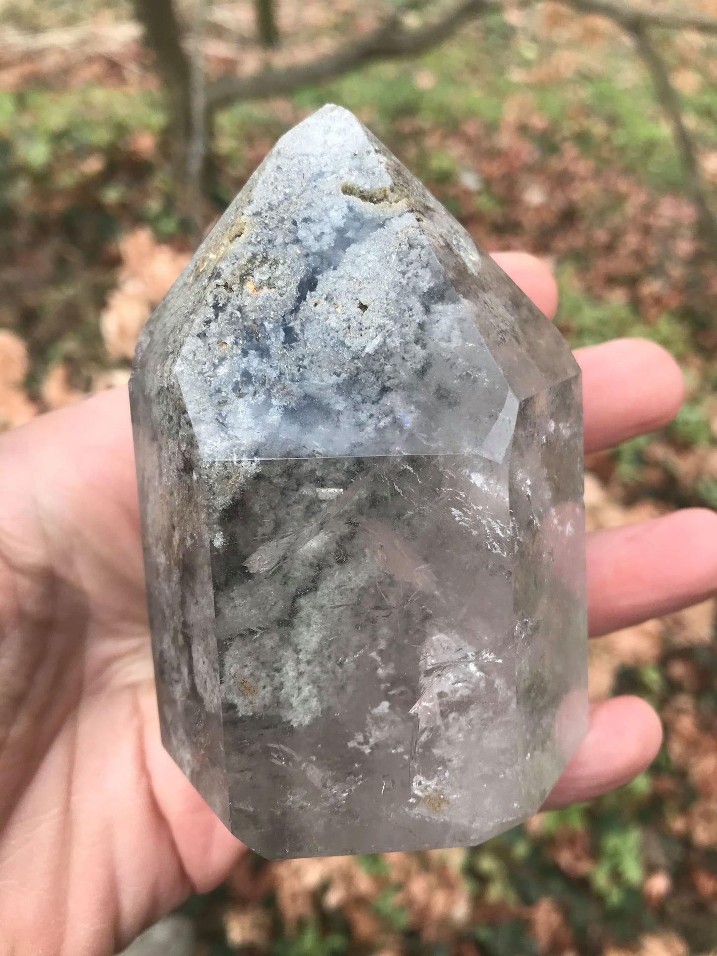 Garden Quartz Tower ~ Large - Gem Realm 