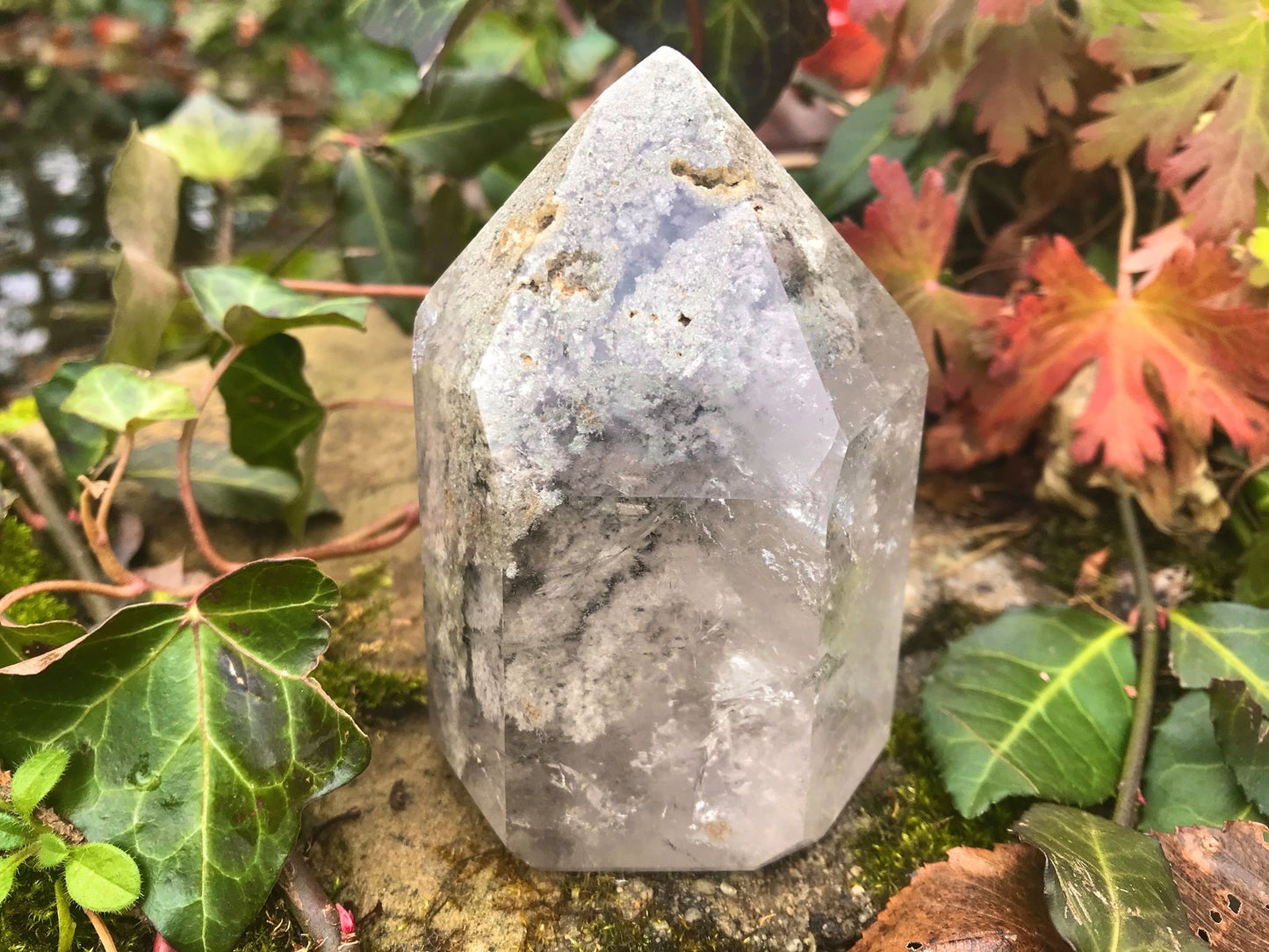 Garden Quartz Tower ~ Large - Gem Realm 