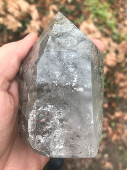 Garden Quartz Tower ~ Large - Gem Realm 