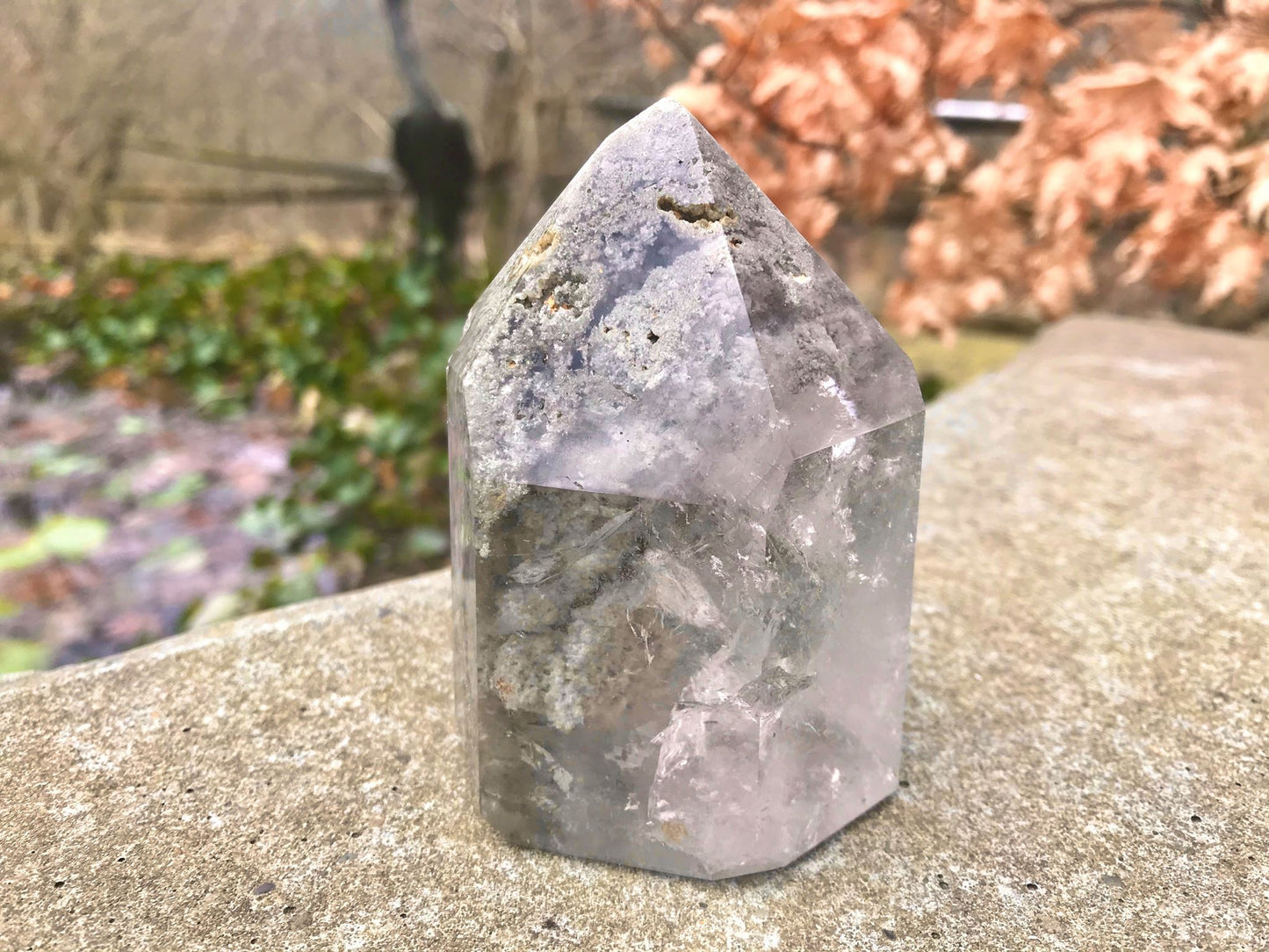 Garden Quartz Tower ~ Large - Gem Realm 