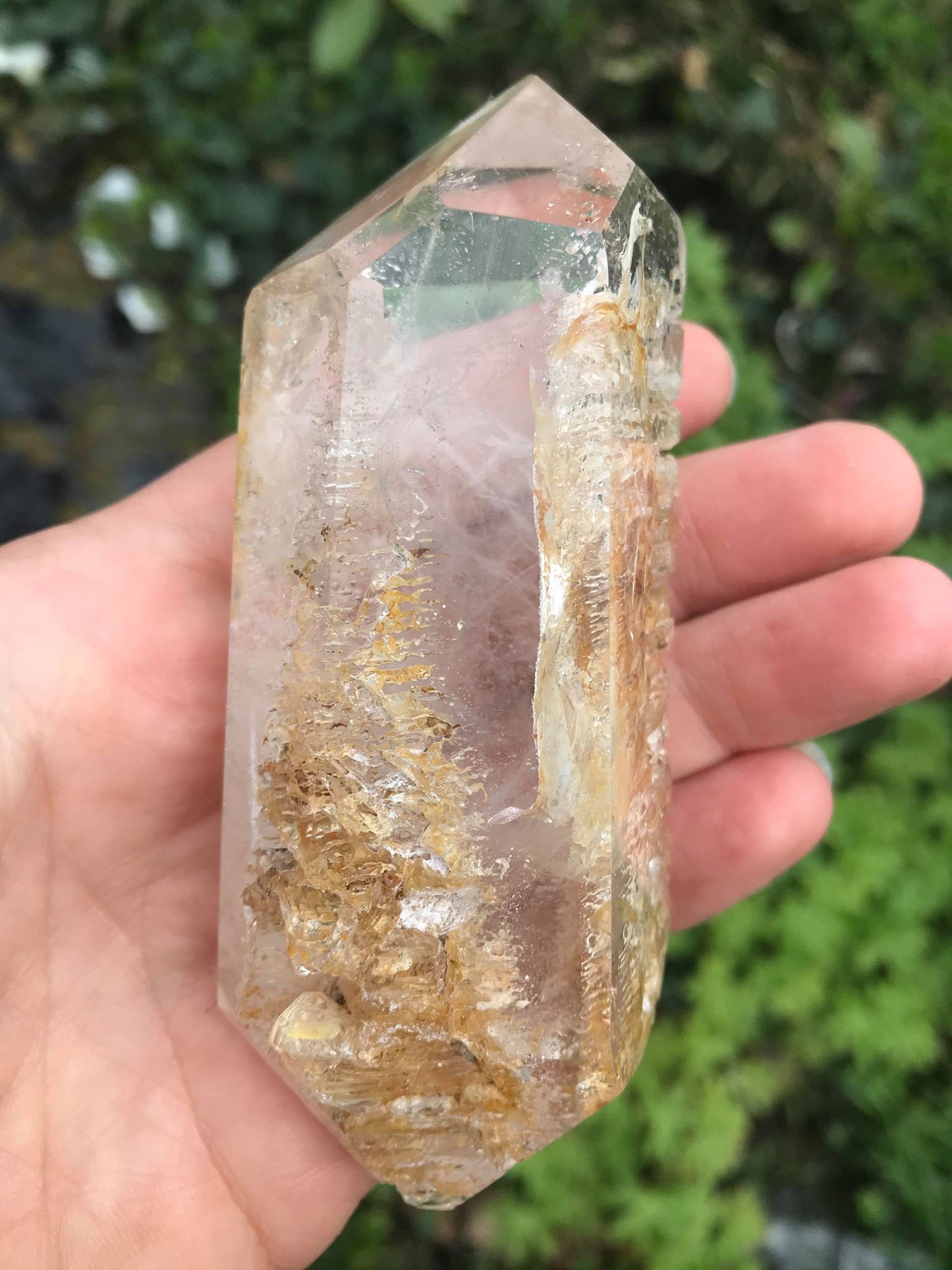 Double Terminated Included Quartz Point ~ Large - Gem Realm 
