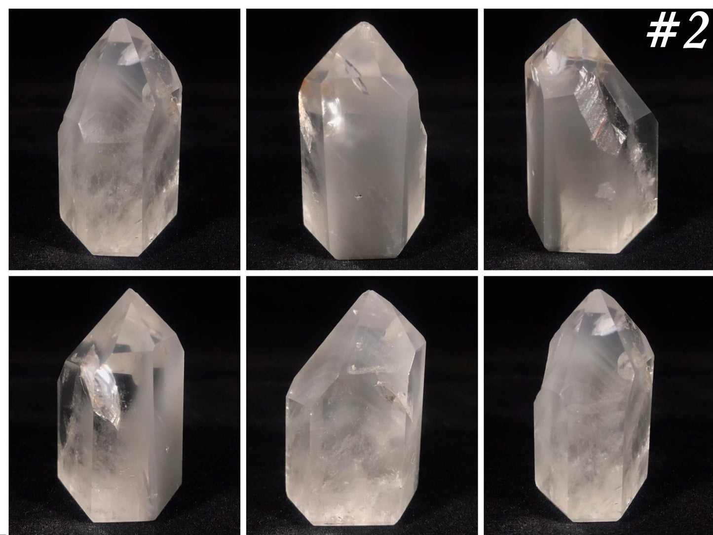 Grey Phantom Quartz Towers ~ Small