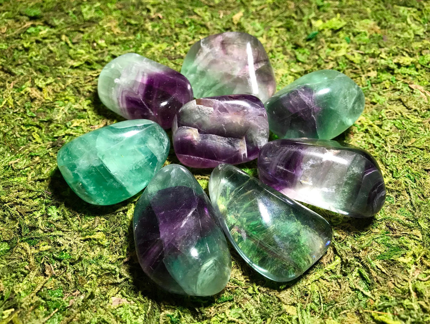 Rainbow Fluorite - Gem Realm 