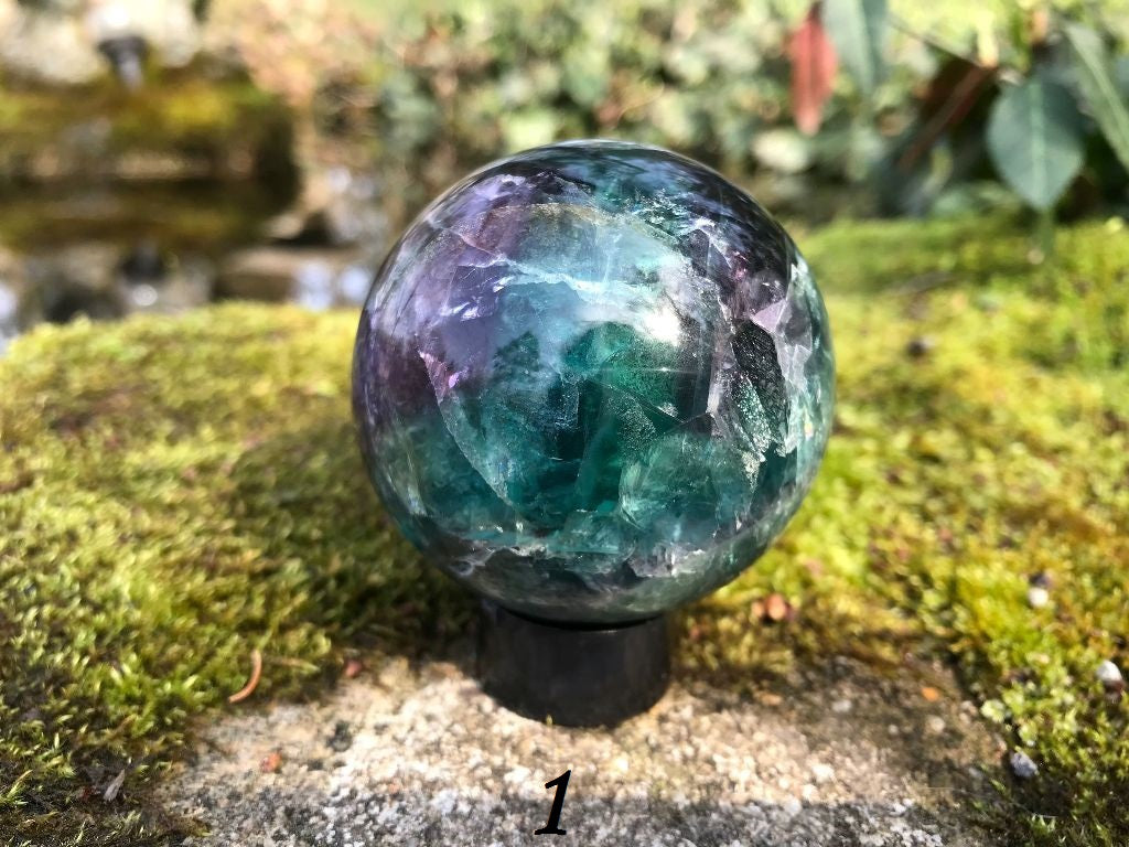 Fluorite Spheres - Gem Realm 