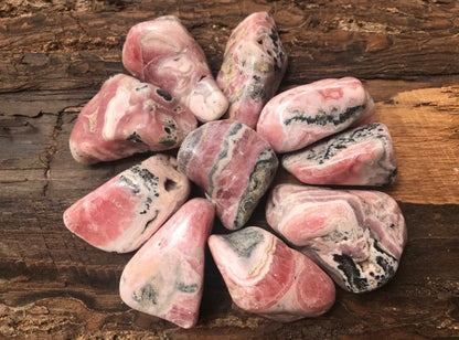 Rhodochrosite Tumbled Stones